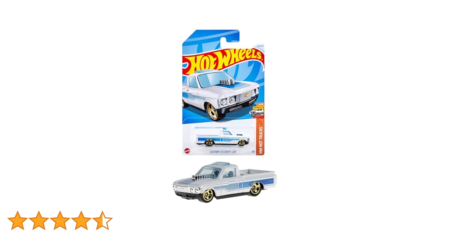 新品12個ホットウィール　 ベーシックカー  カスタム '72 シェビー LUV Amazon.co.jp: ホットウィール(Hot Wheels) ベーシックカー